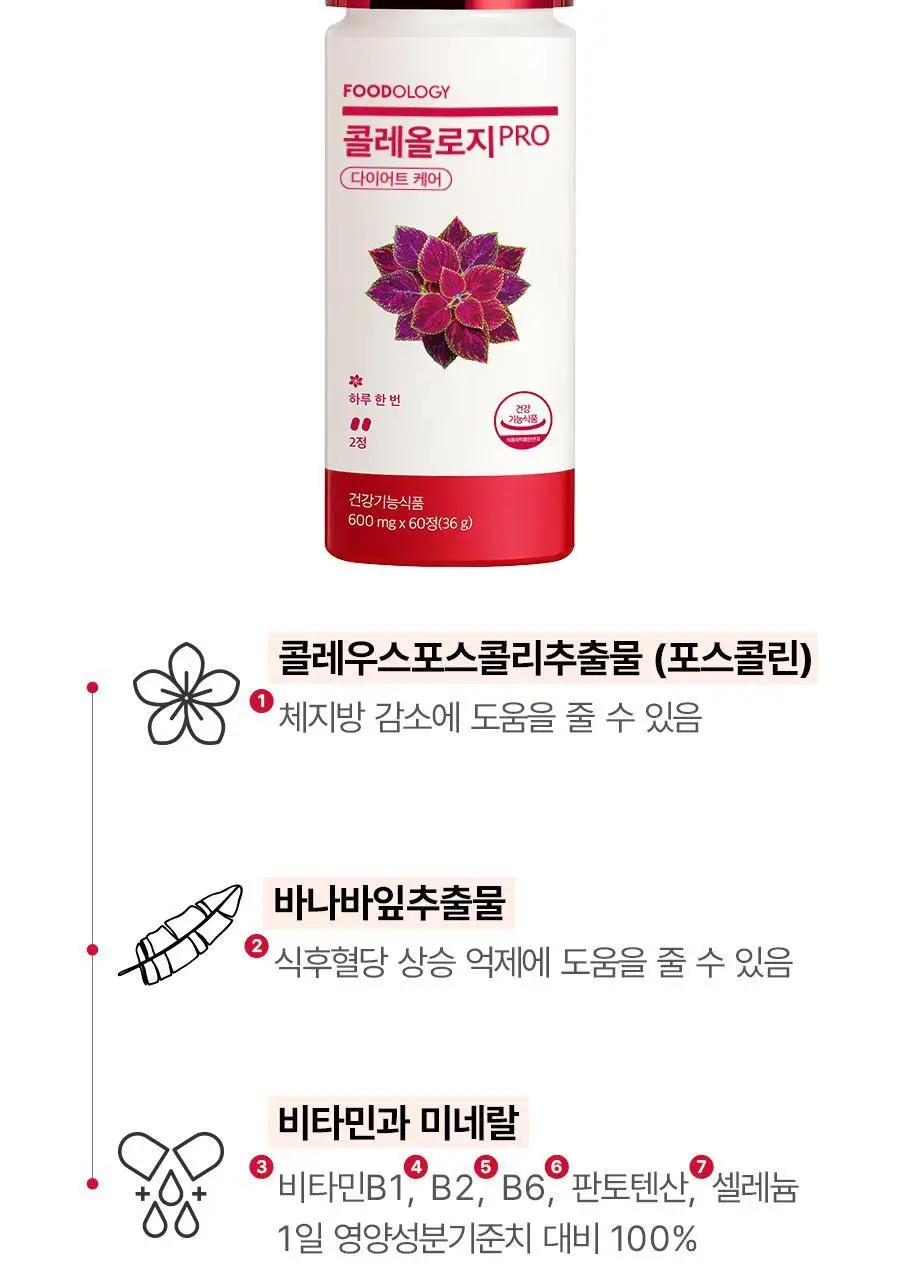 [서현PICK] 콜레올로지 PRO 600mg*60정 (1개월분) 상세페이지 15